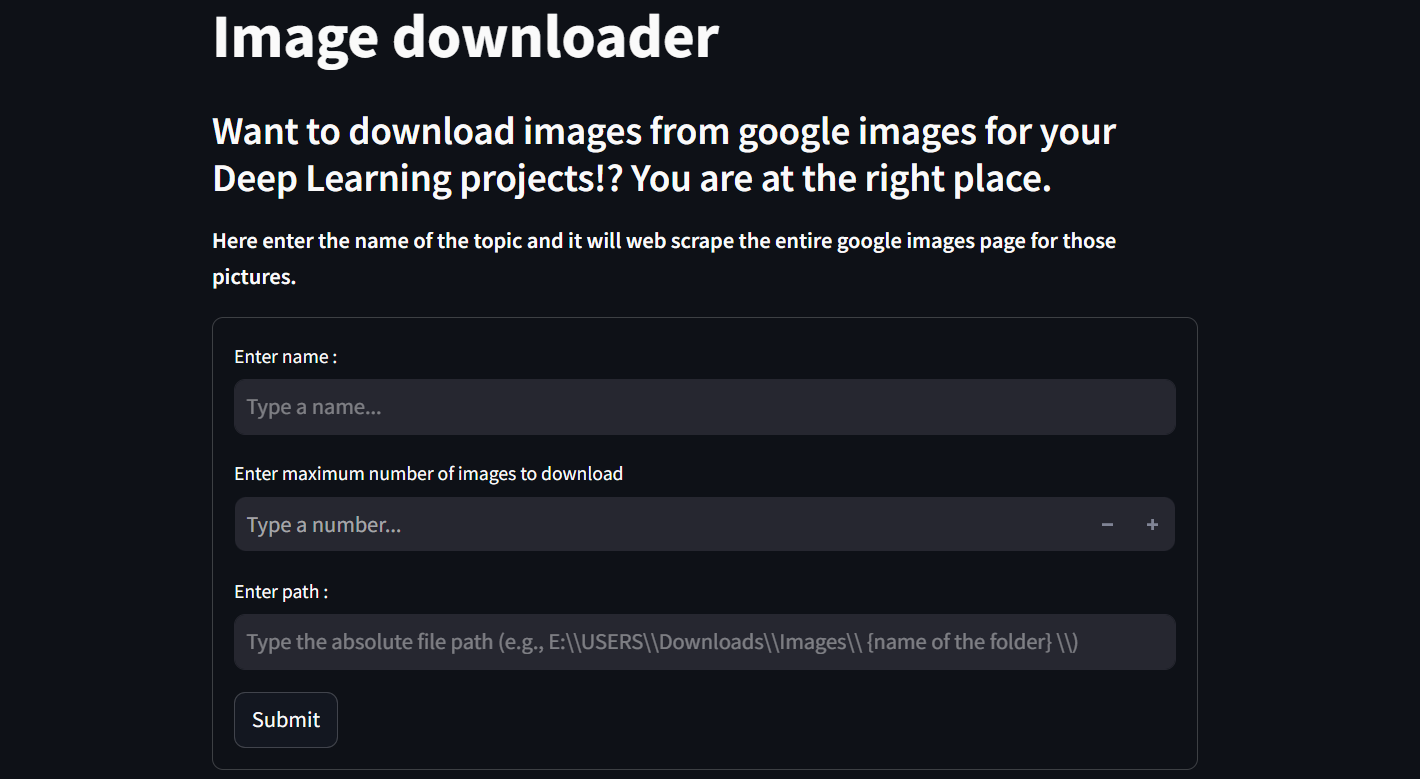 Image Scraper